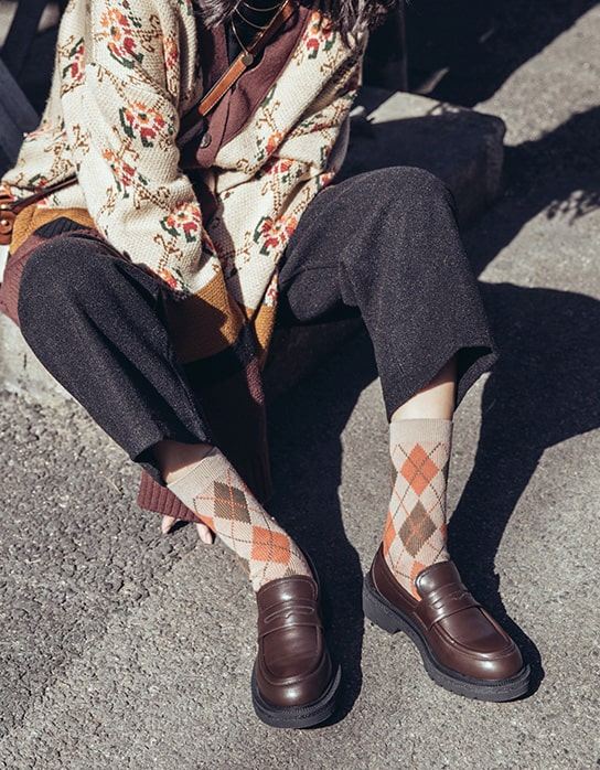 Klasyczne Mokasyny Damskie W Stylu Vintage CZarne